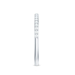 Real Diamond Half Eternity Ring