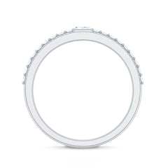 Real Diamond Half Eternity Ring