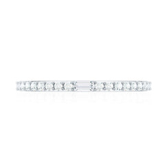Real Diamond Half Eternity Ring