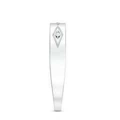 Certified Three Diamond Wedding Band Ring