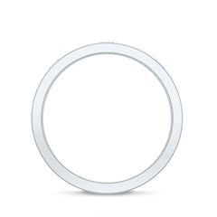 Certified Three Diamond Wedding Band Ring