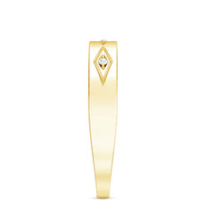 Certified Three Diamond Wedding Band Ring