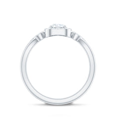 Lab Grown Diamond Halo Engagement Ring