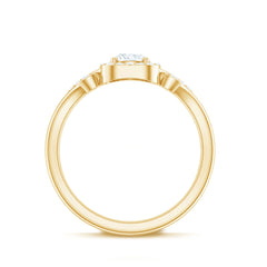 Lab Grown Diamond Halo Engagement Ring