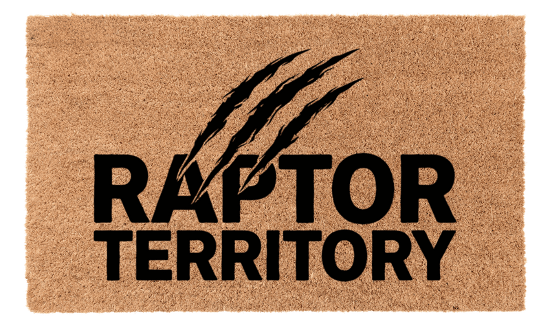 Raptor Territory Coir Mat