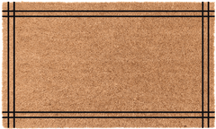 Ribbon Border Personalized Doormat