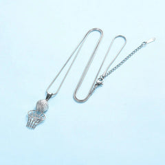 Basketball & Net Cremation Urn Necklace