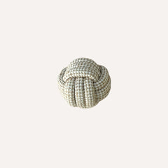 Tilley + Me Indestructible Hemp Rope Ball Toy - Sustainable and Non-Toxic Pet Toy