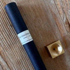 Tilley + Me Brass Cube Incense Holder - Minimalist & Stylish Design