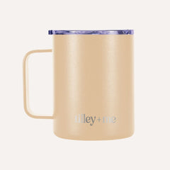 Tilley + Me | Camping Mug Stainless Steel Tumbler – Insulated Hot and Cold Beverage Mug