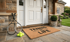 Tennis is Life Coir Mat