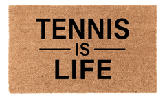 Tennis is Life Coir Mat