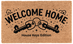 Welcome Home: House Keys Edition Coir Mat