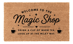 Welcome to the Magic Shop Coir Mat