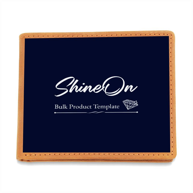 Personalized Leather Wallet