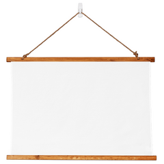 Wood Framed Tapestry Landscape