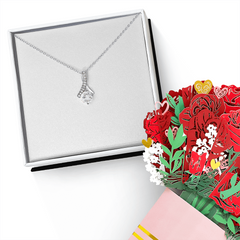 Necklace with Bouquet