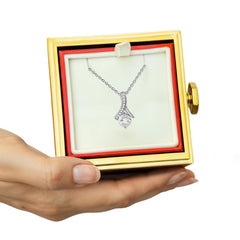 Alluring Beauty Necklace.& Gift Box