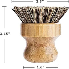 Tilley + Me Sustainable Bamboo Pot Scrubber - Tough on Stains, Gentle on Earth