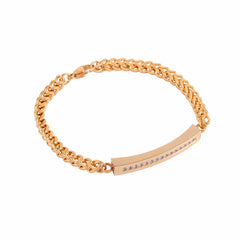 Classic Cremation Urn Bracelet With Gemstones