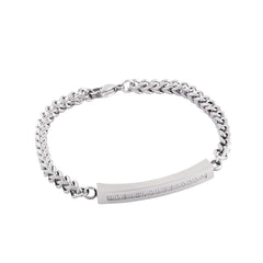 Classic Cremation Urn Bracelet With Gemstones