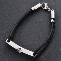 Modern Men's Cremation Urn Bracelet