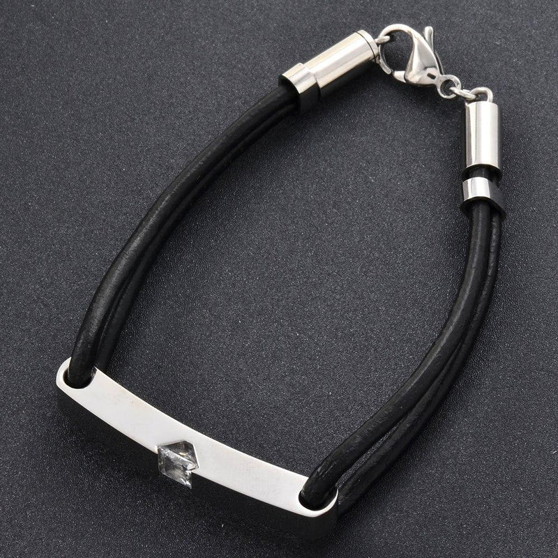 Modern Men's Cremation Urn Bracelet