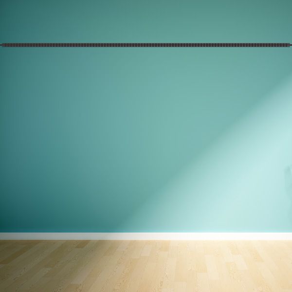 Pinstripe Calligraphic Ornament Vinyl Wall Decal
