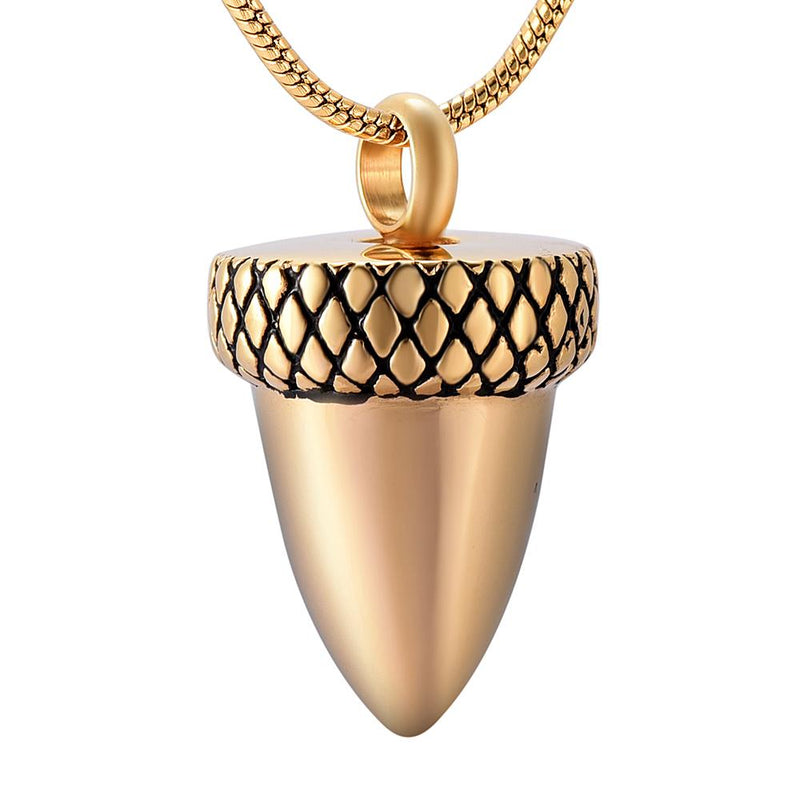 Acorn Cremation Urn Necklace