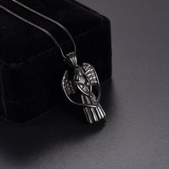 Angel With Wings Cremation Urn Necklace