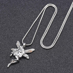 Beautiful Fairy Cremation Urn Necklace