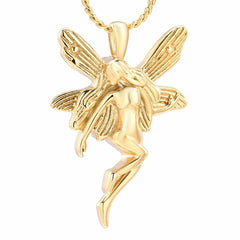 Beautiful Fairy Cremation Urn Necklace