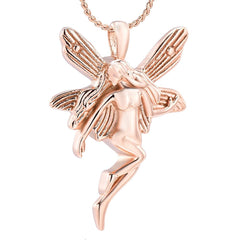 Beautiful Fairy Cremation Urn Necklace