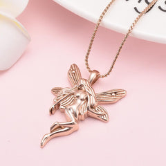 Beautiful Fairy Cremation Urn Necklace