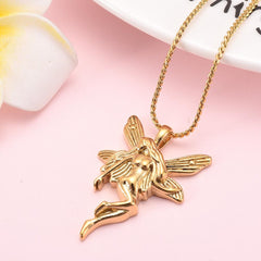 Beautiful Fairy Cremation Urn Necklace