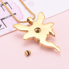 Beautiful Fairy Cremation Urn Necklace