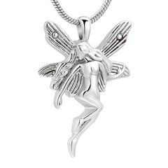 Beautiful Fairy Cremation Urn Necklace