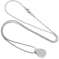 Beautiful Murano Teardrop Cremation Urn Necklace