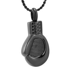 Boxing Glove Cremation Urn Necklace