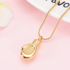 Boxing Glove Cremation Urn Necklace
