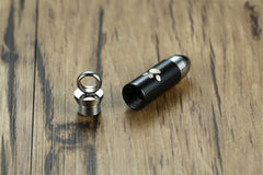 Bullet Shaped Pet Cremation Necklace