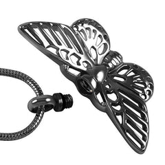 Butterfly Shaped Cremation Urn Necklace