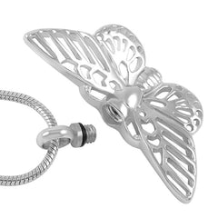 Butterfly Shaped Cremation Urn Necklace