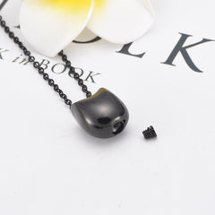 Cat Cremation Urn Necklace