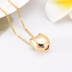 Cat Cremation Urn Necklace