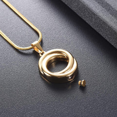 Circle of Life Cremation Urn Necklace