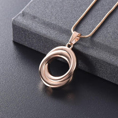 Circle of Life Cremation Urn Necklace