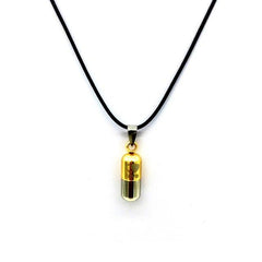 Colored Cylinder Love Cremation Urn Necklace