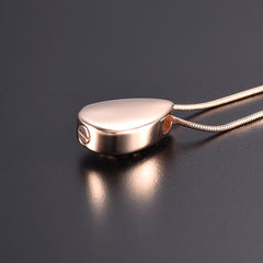 Dove Peace Teardrop Cremation Urn Necklace