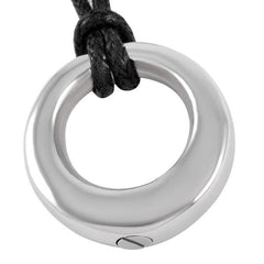 Eternal Circle Cremation Urn Necklace